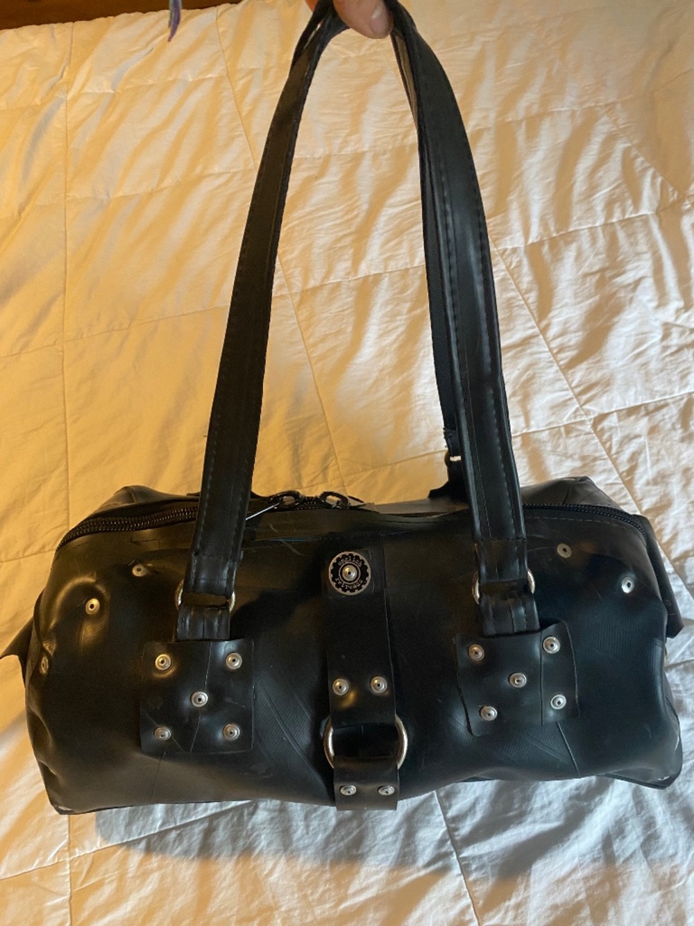 English Retreads beetle bag